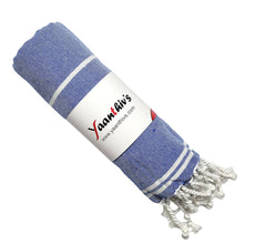 Yaanthiv'S Premium Turkish Cotton Bath Towels 900 Gsm | Eco Luxury Range Of Towels Washable & Quick Dry, Light Weight Bath Towels (Pack Of 3) - Amber Yellow, Marine Blue & Caramel