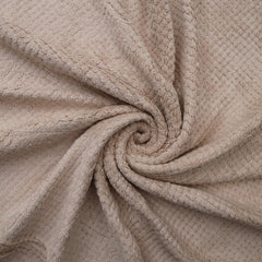 Linear Microfiber Microfibre Bath Towel 300 Gsm | Soft & Absorbent Large Size Bath Towel For Men & Women (Beige)