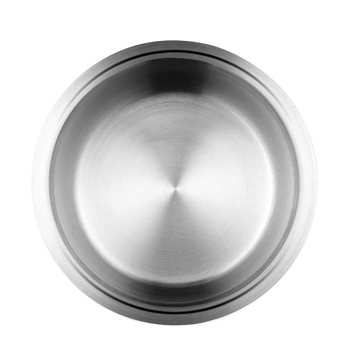 Triply Silver Stainless Steel Tope With Lid - 2.9 Liters, 20 Cm | Induction Base Triply Patila Triply Silver Stainless Steel Tope With Lid - 2.9 Liters, 20 Cm | Induction Base Triply Patila