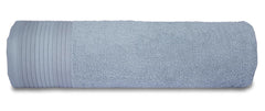 Casa Copenhagen Egyptian Cotton Pleates 1 Pcs Large Bath Towel 500 Gsm (Feather Grey)