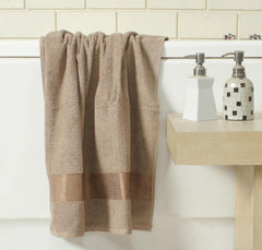 Fash Home International Bath Towel 500 Gsm | Ultra Soft, Highly Absorbent, Quick Dry, Plush & Durable Cotton Bath Towel (Beige)