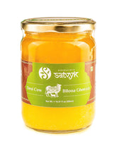 Natural A2 Desi Cow Ghee By S Siddhagiri'S Satvyk | Natural & Healthy Bilona Method Desi Cow Ghee Perfect For Halwa | 1 Litre (500ml * 2) 33.8 Ounce | Jar Pack