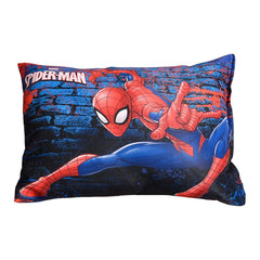 Marvel Spiderman Pillow For Sleeping, Navy Blue - 12 X 18 Inches | Cozy & Fluffy Super Soft Pillow | Suitable For All Sleepers, Multipurpose & Comfortable, Breathable - Pack Of 1