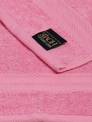Monte Carlo Solid 2 Bath Towel & 2 Hand Towel 1400 Gsm (Light Pink)