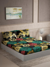 Super King Size Bedsheet With 2 Pillow Covers - 108 X 108 Inches, Multicolor | Soft, Durable & Long Lasting - Super Comfortable Touch Bedsheet