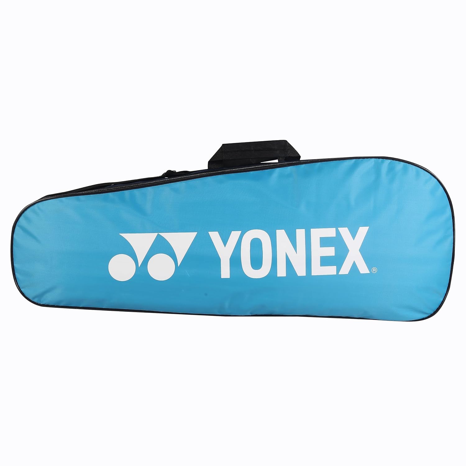 Yonex Badminton Kitbag BT5, 2 Zipper Compartment For Storage Of 3 Rackets & Clothes | Material - Nylon, Colour - Sky Blue Navy Yonex Badminton Kitbag BT5, 2 Zipper Compartment For Storage Of 3 Rackets & Clothes | Material - Nylon, Colour - Sky Blue Navy