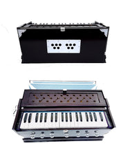 Harmonium - 7 Stopper, Double Fold Bellow, 39 Keys, Two Reeds (Bass-Male), 3 1/4 Octave | Handmade Instrument