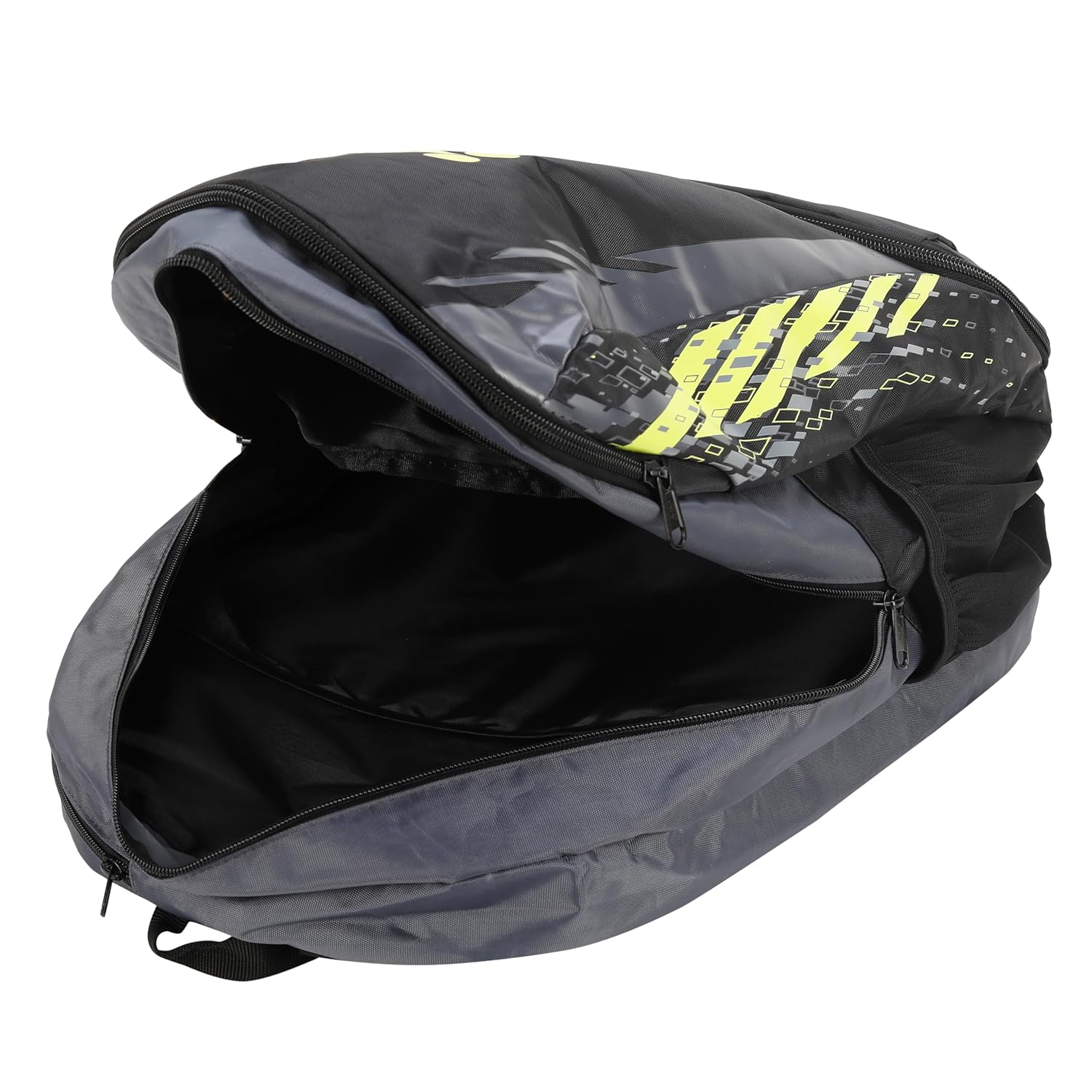 Yonex Badminton Backpack 2312 T02, Material - Polyurethane, Colour - Black Light Lime Yonex Badminton Backpack 2312 T02, Material - Polyurethane, Colour - Black Light Lime