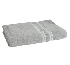 Cotton Bolls Polycotton Large Size Terry Cotton Bath Towel 400 Gsm (Light Grey)