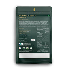 Luxmi Estates Tokyo Green Tea - 250gm, 8.8 Ounce, 125 Cups | USDA Organic Certified Green Tea - Low Caffeine Green Tea | Additives Free Loose Leaves, Rich In Antioxidants