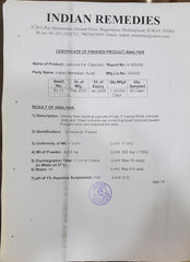 Indian Remedies Extract Of Lashuna (Garlic) Capsule, Effective Support For Cardiovascular Health & Immune Function | 60 Capsules 100gm 0.2lbs