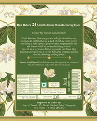 San-Cha Jasmine Dragon Pearls China Green Tea - 50gm, 1.7 Ounce | Sweet Floral Notes - Environment Friendly & Made In Corn Fiber | Low Caffeine