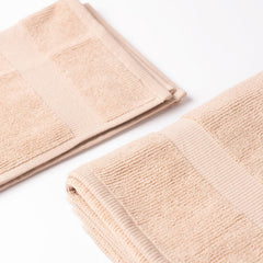 Vilasiya Whisp Premium Bath Towel 550 Gsm | Soft, Lightweight, Quick Dry & Highly Absorbent Home, Travel (Beige)