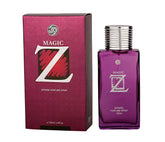 JD International Magic Z Apparel Unisex Perfume With Long Lasting Fragrance - 100ml, 3.4 Fl.oz. | Perfume For Men & Women