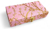 Decorative & Attractive Box Cash Box, Shagun Box, Jewellery Box, Money Box Envelop Wedding, Gift Box, Bangel Box With Embroidery Design Pack Of 1, Colour - Rose Pink