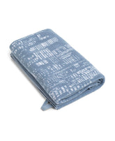 Jockey T124 Men'S Cotton Rich Terry Ultrasoft & Durable Printed Bath Towel 590 Gsm (Dusty Blue)