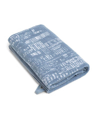 Jockey T124 Men'S Cotton Rich Terry Ultrasoft & Durable Printed Bath Towel 590 Gsm (Dusty Blue)
