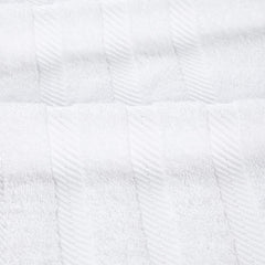 Senses By Riba 2 Bath + 2 Hand + 4 Face Cloths Towel 1.6 Kg (White) - Pack Of 8