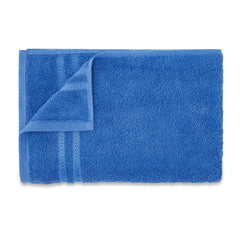Welspun 100% Cotton Quik Dry Bath Towel 380 Gsm | High Absorbency Super Soft, Fast Drying Bath Towels Large Size (Navy Blue)