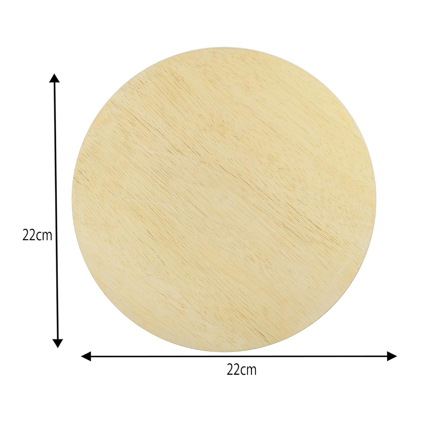 Yellow Wooden Chakla Or Roti Maker Or Rolling Board Or Polpat - 9 Inch | Made In India & Handmade Yellow Wooden Chakla Or Roti Maker Or Rolling Board Or Polpat - 9 Inch | Made In India & Handmade