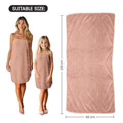 Housse Premium Microfiber Bath Towel 550 Gsm | Extra Large Quick Dry Towels Super Soft Plush | Ultra Absorbent For Home, Swimming, Sports, Travel (Tanzine)