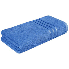 Home Elegance 100% Cotton Comfort Living Bath Towel 400 Gsm (Ocean Blue)- Pack Of 1