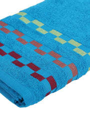 Bianca Super Soft Turkish Terry Towel 600 Gsm | 100% Mercerised Cotton Large Bath Towel Super Absorbent | Anti Bacterial, Quick Dry Technology - Teal