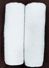 Bombay Dyeing Tulip 100% Soft Cotton Hand Towels 1200 Gsm (White) - Set Of 6