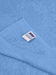 Bombay Dyeing Towel 100% Cotton Tulip Bath Turkish Towel 500 Gsm | Super Soft & Ultra Absorbent | Hand Washable & Machine Washable (Faded Denim)