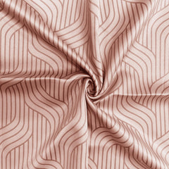 Pure Cotton Queen Size Bedsheet With 2 Pillow Covers - 90 x 100 Inches, Champagne Pink | Durable Bedsheets For Everyday Comfort