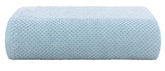 Casa Copenhagen Egyptian Cotton Waffle Large Size Bath Towel 500 Gsm (Dusty Blue)