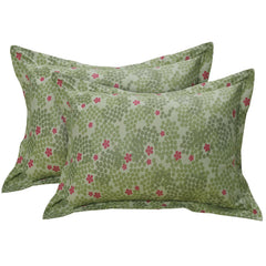 King Size For Double Bedsheet 2 Pillow Covers - 108 X 108 Inches, Light Green | Soft & Durable For Everyday Use - All Season Comfort