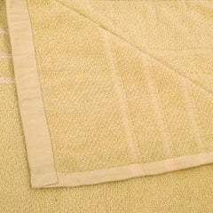 Blissful Creations 100% Cotton Bath Towels 450 Gsm | Soft & Absorbent Bath Towel For Men & Women - Urban Comfort (Yellow)