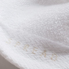 Spread Spain Resort Luxurious Cotton Towels 720 Gsm | Bath, Hand & Washcloth Towels Sets Of 3 Super Softness & Absorbent (White)