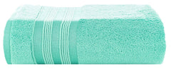 Casa Copenhagen Egyptian Cotton Zero Twist Large Bath Towel 500 Gsm (Aque Blue)