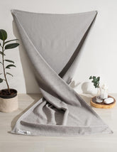 Damensch Men'S Egyptian Cotton Super Soft Bath Towel 500 Gsm | Bathroom, Gym Towel For Men (Fog Grey)