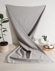 Damensch Men'S Egyptian Cotton Super Soft Bath Towel 500 Gsm | Bathroom, Gym Towel For Men (Fog Grey)