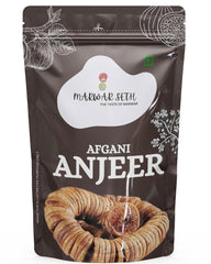100% Natural Anjeer Dried Figs Afgani Anjeer By Marwar Seth 1kg, | Rich In Fibre, Vitamins, Minerals Dried Anjeer | 35.2 Ounce