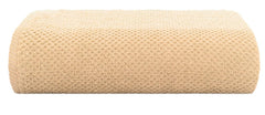 Casa Copenhagen Egyptian Cotton Popcorn 1 Pcs Large Bath Towel 500 Gsm (Beige)