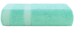 Casa Copenhagen Egyptian Cotton Solitiare 1 Pcs Large Bath Towel 500 Gsm (Aque Blue)