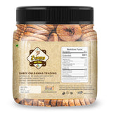 100% Natural Dried Afghani Anjeer By Om Banna Dry Fruits 500gm, Jar Pack | Dried Figs Rich Source Of Fibre Calcium & Iron | Low In Calories Fat Free | 17.6 Ounce