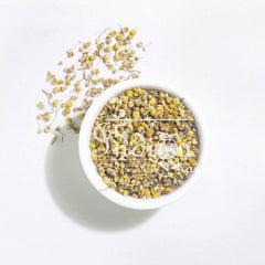 The Indian Chai Organic Chamomile Flower Tea - 50gm, 1.7 Ounce | Helps With Sleep & Improves Sleep Quality - Caffeine Free | Soothes Skin Irritations