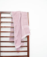 Doctor Towels World'S First Banana Terry Bath Towel 500 Gsm | Australian Formulated Antibacterial-Treated, Dual-Side For Face & Body, High Absorbent, Odor Free, Super Soft (Barely Pink)