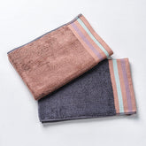 Ddecor Cotton Hand Towel 400gsm (Grey)- Pack Of 2