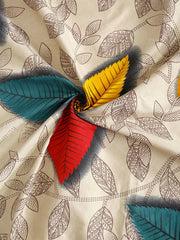 Single Bedsheet With 1 Pillow Covers - 55 X 90 Inches, Multicolor | Natural Resistance To Shrinkage & Wrinkles | Stylish & Unique Design