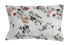 Glace Cotton Super Soft Bedsheets Single Bed Size (60 X 90 Inch) With 1 Pillow Cover | All Around Elastic Fitted Bedsheets, Grey