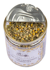 The Indian Chai Organic Chamomile Flower Tea - 50gm, 1.7 Ounce | Helps With Sleep & Improves Sleep Quality - Caffeine Free | Soothes Skin Irritations