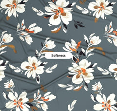 Cotton Fitted Bedsheets With 2 Pillow Covers For King Bed | Size 78x72+10 Inches, Grey & White | Soft, Durable & Deep Pocket 360 Fitted Sheet