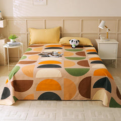 Microfiber Bedsheet Double Bed With 2 Pillow Cover - 88 X 100 Inches, Multicolor | Soft & Light-Weight - Special Occasion | Bedsheet For Queen Size Bed