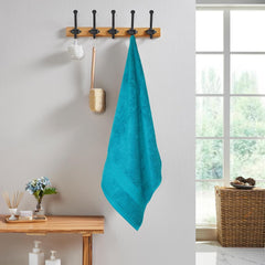 Mytrident Cotton Bath Towel 525 Gsm | For Men & Women Classic Towel 100% Cotton Bath Towel (Peacock Blue)